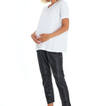 Anytime Anywhere Side Zip Maternity/Nursing T-Shirt
