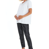 Anytime Anywhere Side Zip Maternity/Nursing T-Shirt
