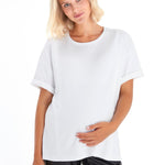 Anytime Anywhere Side Zip Maternity/Nursing T-Shirt
