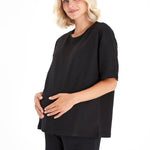 Anytime Anywhere Side Zip Maternity/Nursing T-Shirt
