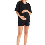 Anytime Anywhere Side Zip Maternity/Nursing T-Shirt
