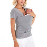 Hands Free Baby Carrier Maternity/Nursing Top
