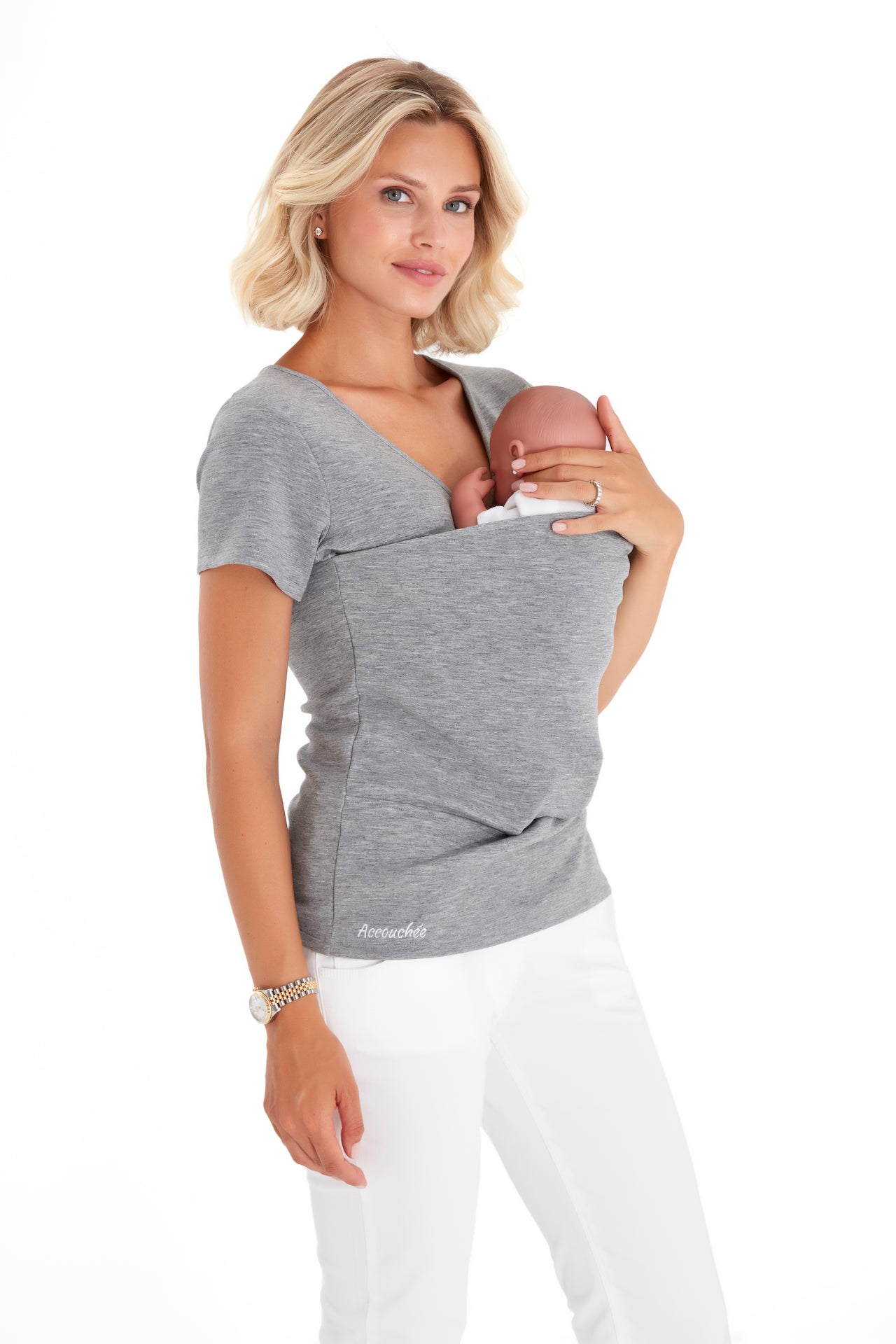 Hands Free Baby Carrier Maternity/Nursing Top
