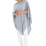 4in1 Multipurpose Supreme Cotton Cape as Maternity/Nursing Shawl
