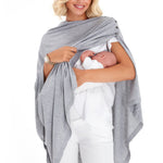 4in1 Multipurpose Supreme Cotton Cape as Maternity/Nursing Shawl
