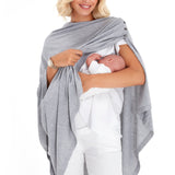 4in1 Multipurpose Supreme Cotton Cape as Maternity/Nursing Shawl
