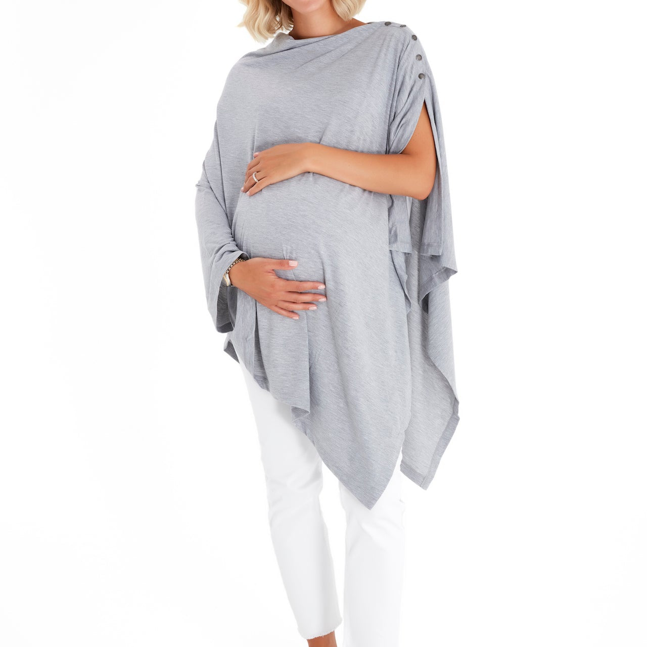 4in1 Multipurpose Supreme Cotton Cape as Maternity/Nursing Shawl
