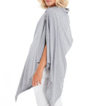 4in1 Multipurpose Supreme Cotton Cape as Maternity/Nursing Shawl
