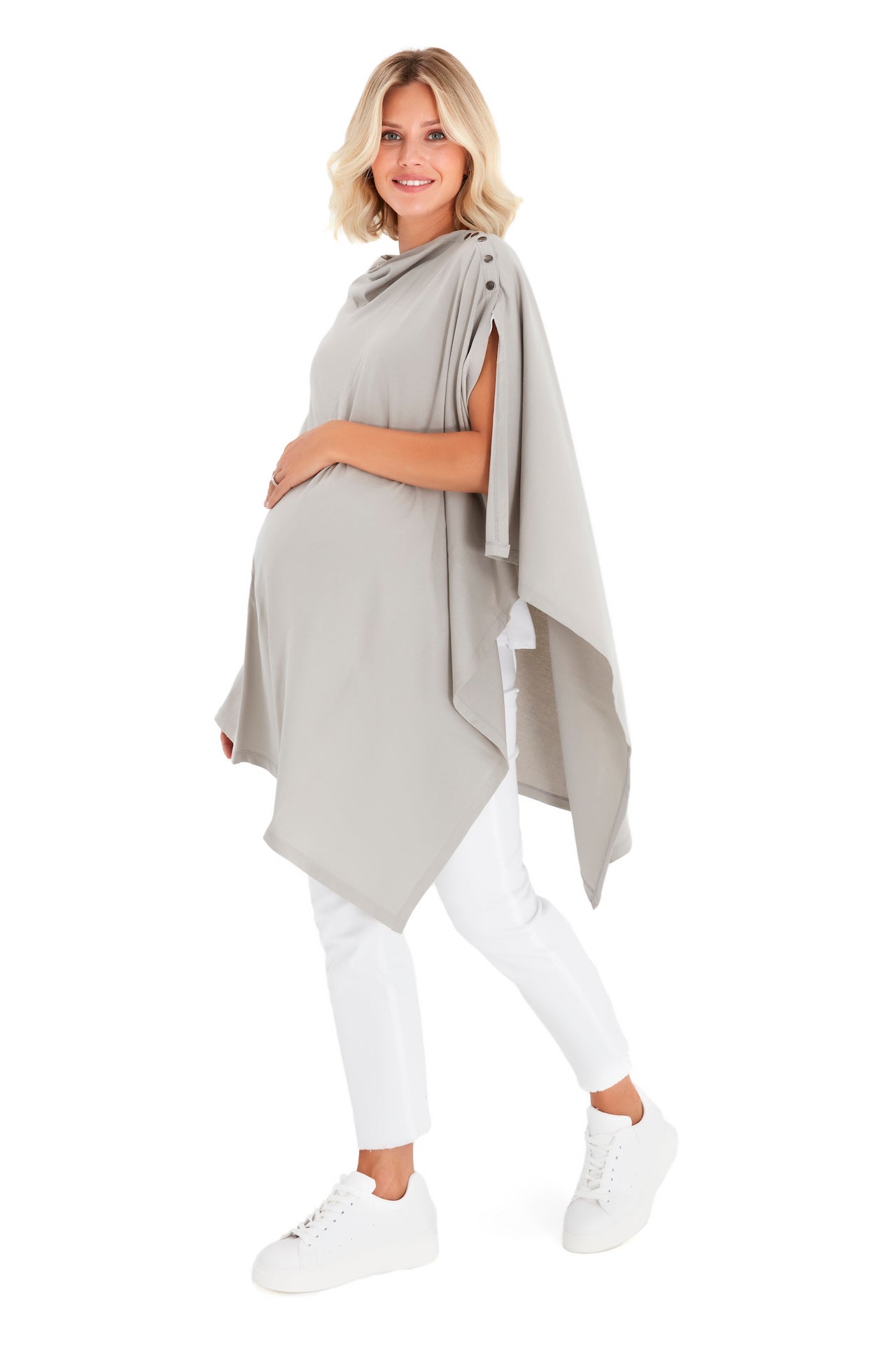 4in1 Multipurpose Supreme Cotton Cape as Maternity/Nursing Shawl
