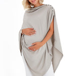 4in1 Multipurpose Supreme Cotton Cape as Maternity/Nursing Shawl
