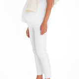 Graceful Non-Denim Foldover Waistband Maternity Pants
