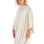 4in1 Multipurpose Supreme Cotton Cape as Maternity/Nursing Shawl
