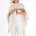 4in1 Multipurpose Supreme Cotton Cape as Maternity/Nursing Shawl
