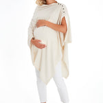 4in1 Multipurpose Supreme Cotton Cape as Maternity/Nursing Shawl
