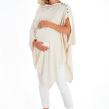 4in1 Multipurpose Supreme Cotton Cape as Maternity/Nursing Shawl
