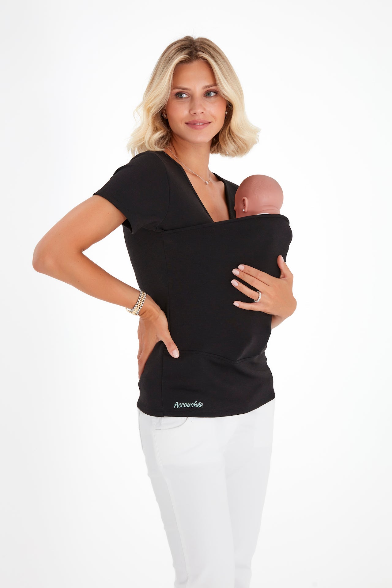 Hands Free Baby Carrier Maternity/Nursing Top
