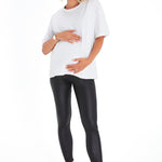 Anytime Anywhere Side Zip Maternity/Nursing T-Shirt
