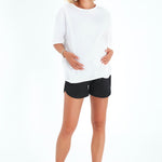 Relax Foldover Waistband Maternity Shorts
