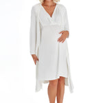 Sleep Well Maternity/Nursing Nightgown & Robe Set
