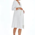 Sleep Well Maternity/Nursing Nightgown & Robe Set
