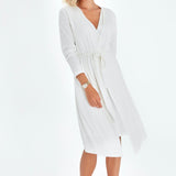 Sleep Well Maternity/Nursing Nightgown & Robe Set
