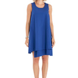 Amaze Sleeveless Cotton Maternity/Nursing Swing Dress
