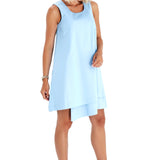 Amaze Sleeveless Cotton Maternity/Nursing Swing Dress
