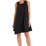 Amaze Sleeveless Cotton Maternity/Nursing Swing Dress
