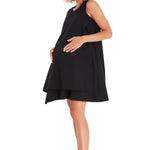 Amaze Sleeveless Cotton Maternity/Nursing Swing Dress
