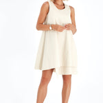 Amaze Sleeveless Cotton Maternity/Nursing Swing Dress
