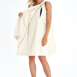 Amaze Sleeveless Cotton Maternity/Nursing Swing Dress
