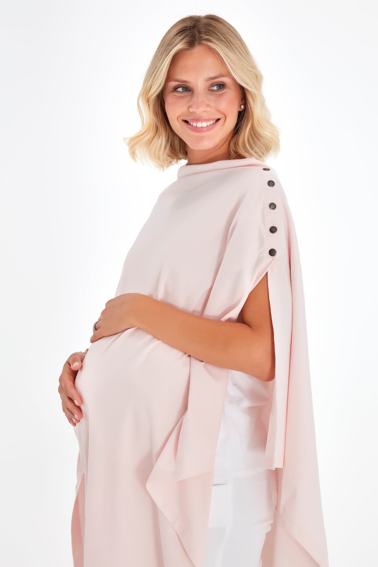 4in1 Multipurpose Supreme Cotton Cape as Maternity/Nursing Shawl
