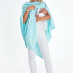 4in1 Multipurpose Supreme Cotton Cape as Maternity/Nursing Shawl
