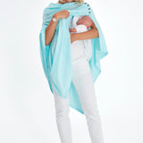 4in1 Multipurpose Supreme Cotton Cape as Maternity/Nursing Shawl
