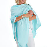 4in1 Multipurpose Supreme Cotton Cape as Maternity/Nursing Shawl
