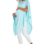 4in1 Multipurpose Supreme Cotton Cape as Maternity/Nursing Shawl
