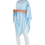 4in1 Multipurpose Supreme Cotton Cape as Maternity/Nursing Shawl
