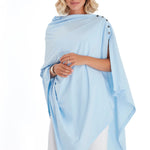 4in1 Multipurpose Supreme Cotton Cape as Maternity/Nursing Shawl
