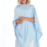 4in1 Multipurpose Supreme Cotton Cape as Maternity/Nursing Shawl
