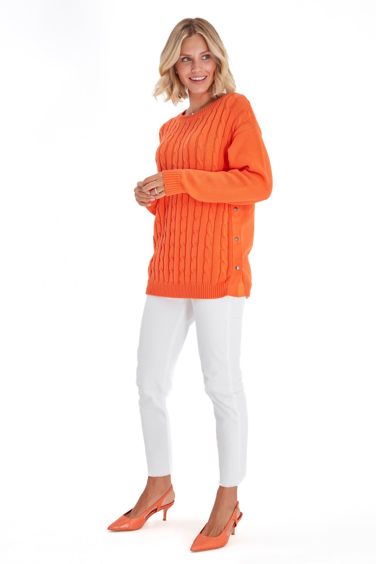 Cozy Strike Mom Friendly Knit Top
