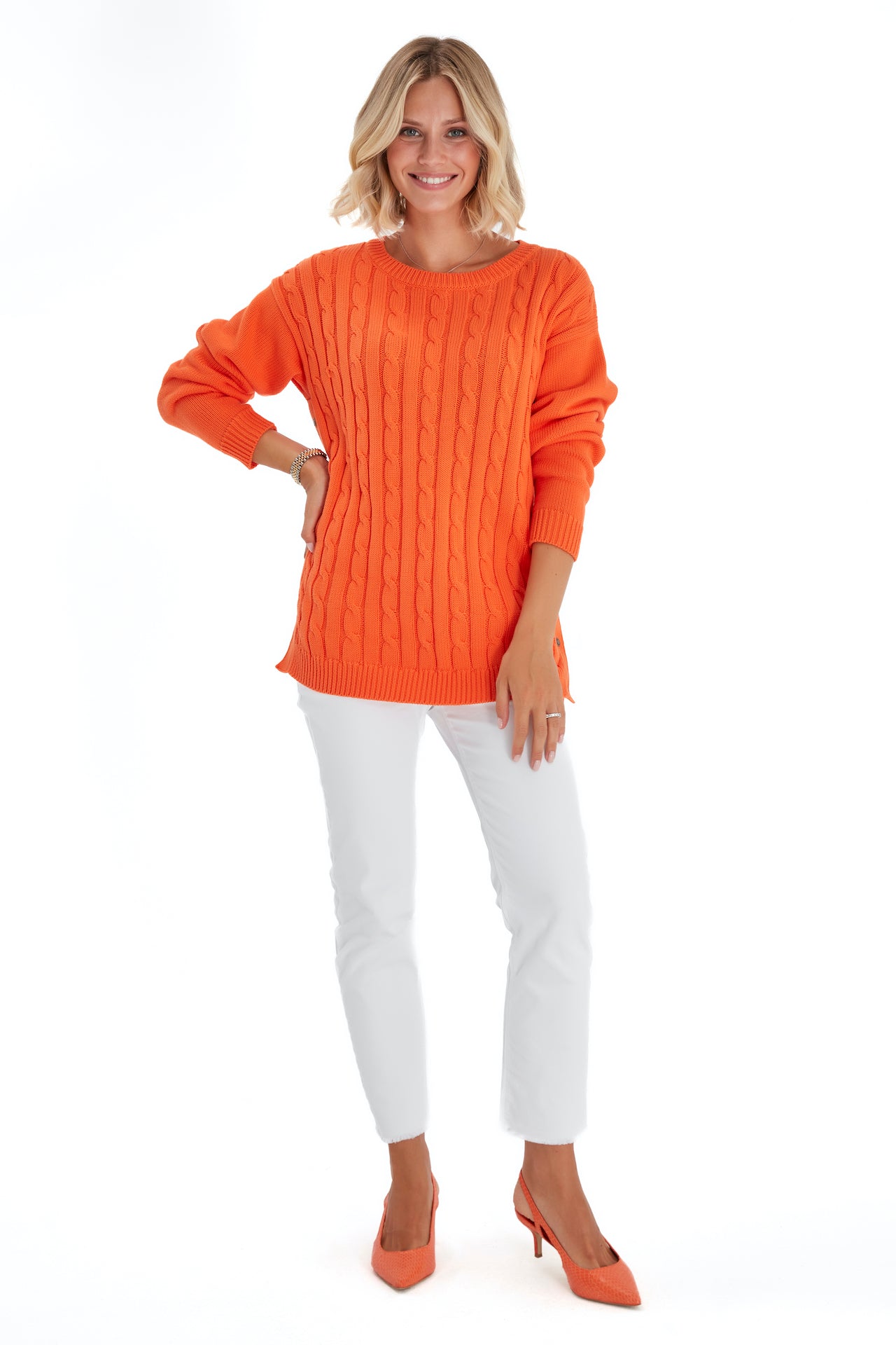 Cozy Strike Mom Friendly Knit Top
