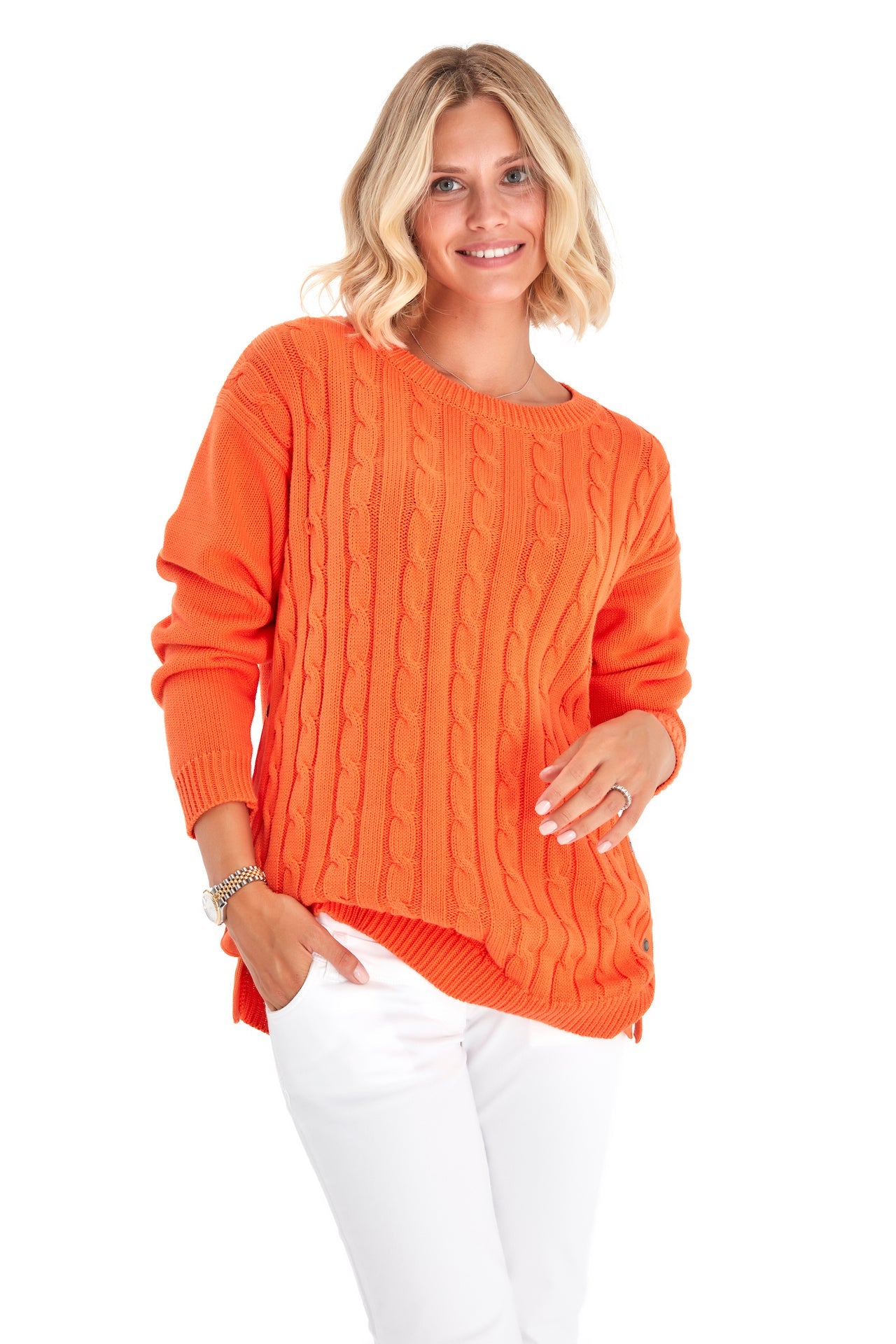 Cozy Strike Mom Friendly Knit Top
