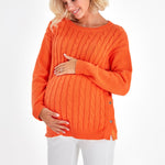 Cozy Strike Mom Friendly Knit Top
