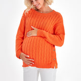 Cozy Strike Mom Friendly Knit Top
