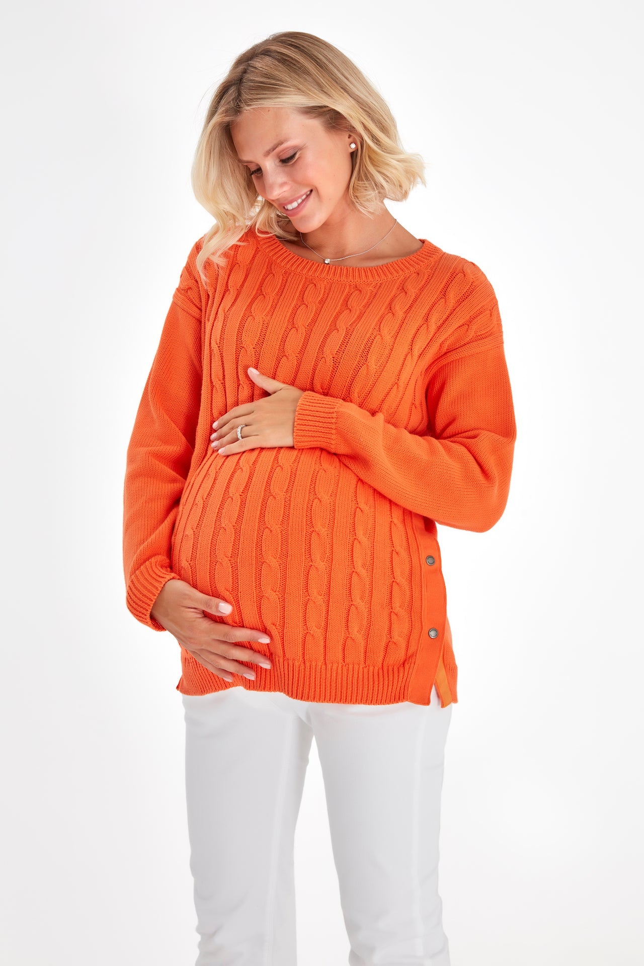 Cozy Strike Mom Friendly Knit Top
