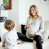 Casual Elegance Long Sleeve Maternity/Nursing Knit Top
