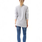 Casual Elegance Long Sleeve Maternity/Nursing Knit Top
