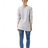 Casual Elegance Long Sleeve Maternity/Nursing Knit Top
