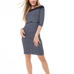 Naval Maternity/Nursing Dress
