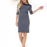 Naval Maternity/Nursing Dress
